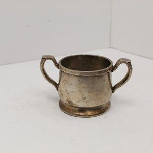 Vintage Grand Silver Co Double Handle Sugar Cup
